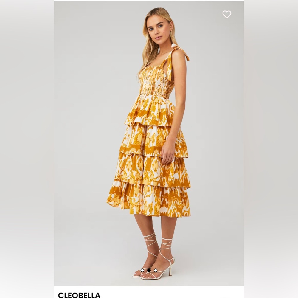 Cleobella Shae Tiered Midi Dress